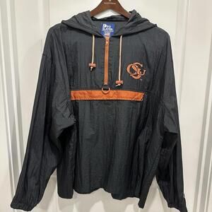 VTG 90s Oregon State Beavers OSU Pro Player Nylon Rain Jacket Windbreaker NCAA